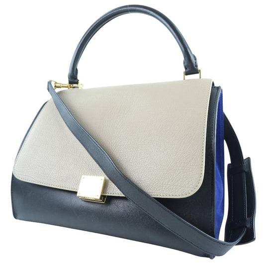 Céline Trapèze, Multicolour, Leather, handbag