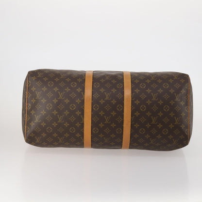 Louis Vuitton Keepall Monogram, Brown, Canvas, Travel Bag