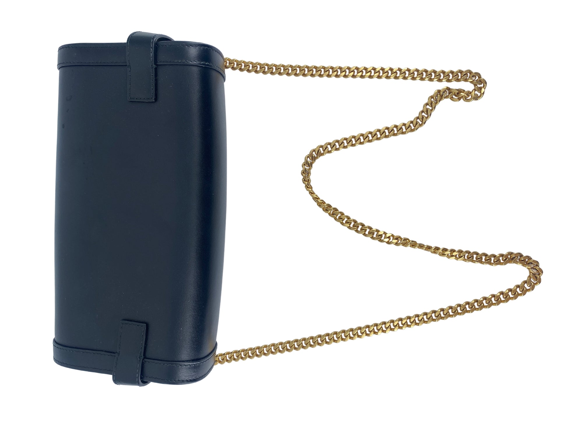 Balmain B-Buzz Leather, Black, Leather, Shoulder Bag