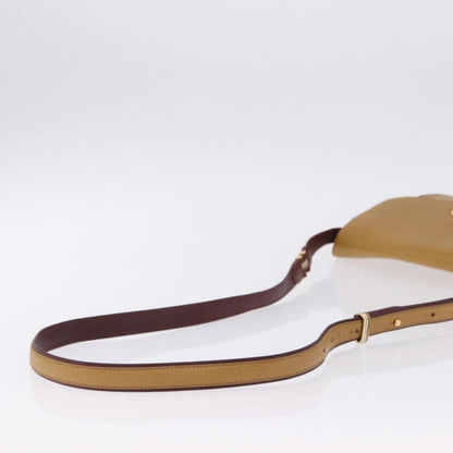 Cartier Must de Cartier Leather, Beige, Leather, Shoulder Bag