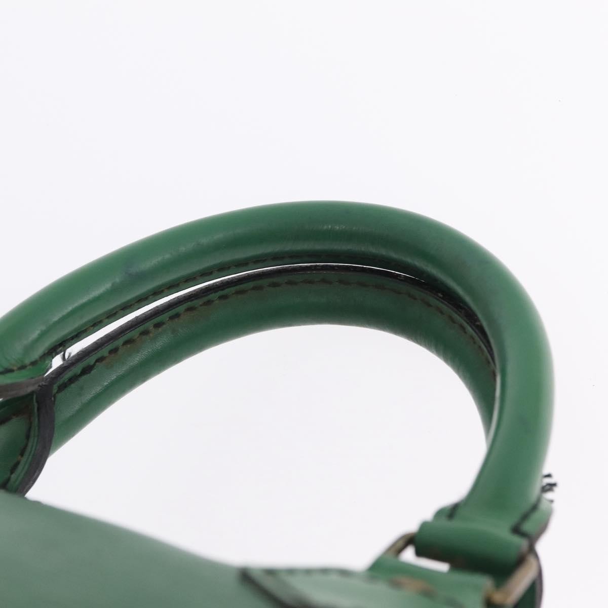 Louis Vuitton Speedy Epi Leather, Green, Leather, Handbag
