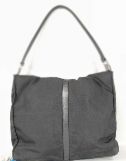 Gucci Jackie Bag Nylon, BLACK, NYLON, Handbag