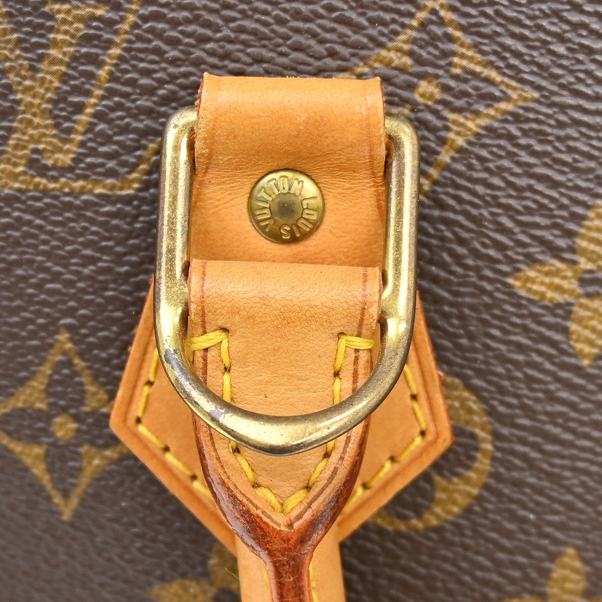Louis Vuitton Alma Monogram Canvas, Brown, Canvas, Handbag