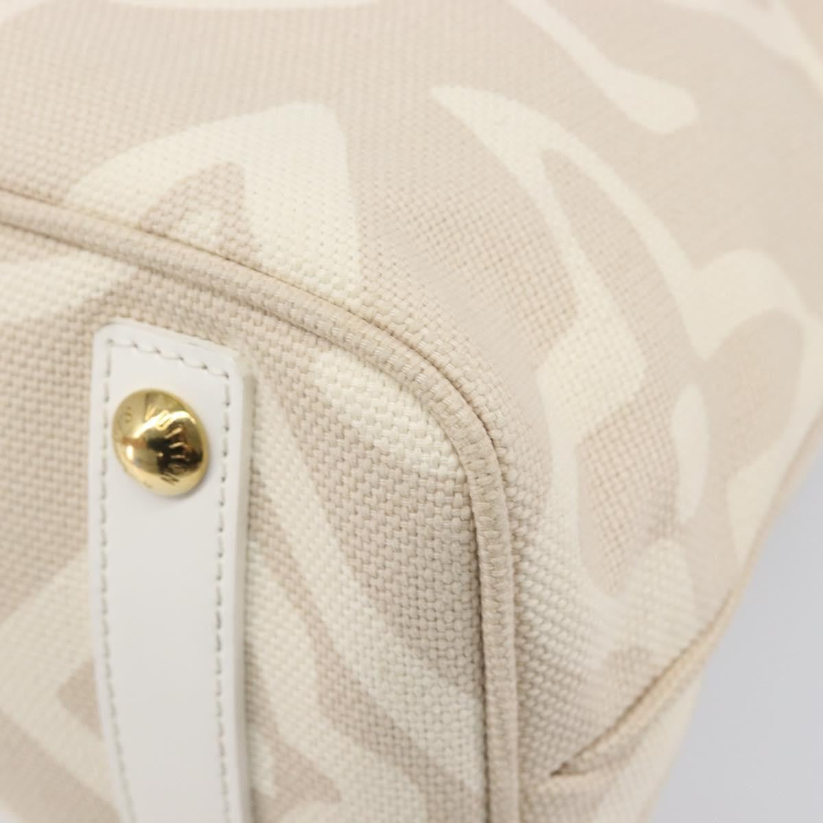 Louis Vuitton Tahitienne Cabas Canvas, Beige, Canvas, Tote Bag