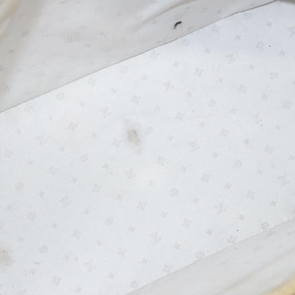 Louis Vuitton Lockit, White, Leather, handbag
