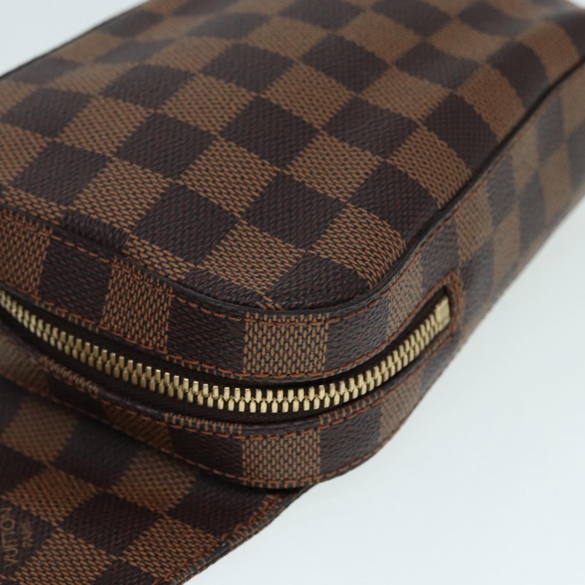 Louis Vuitton Geronimos, Brown, Canvas, clutch