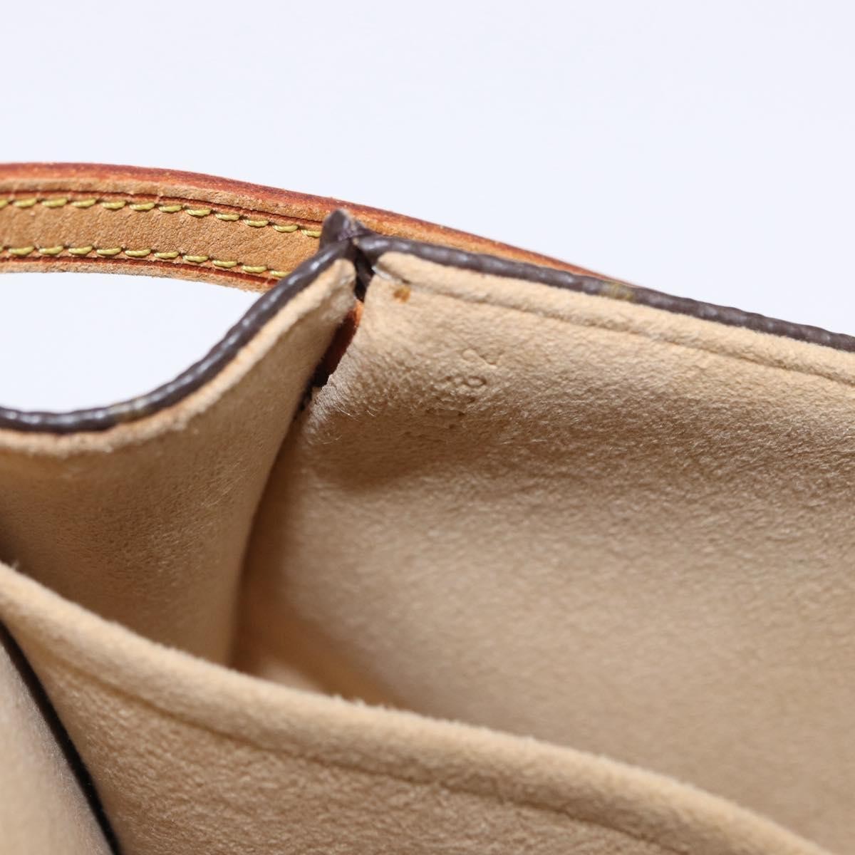 Louis Vuitton Twin Monogram Canvas, Brown, Canvas, Clutch