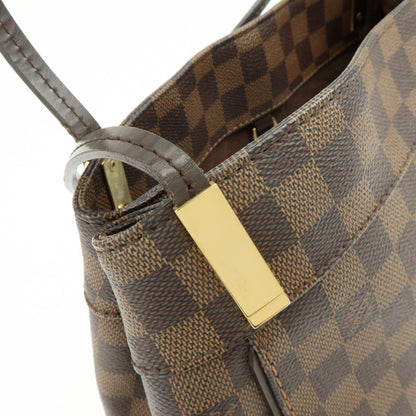 Louis Vuitton Marylebone Damier, Brown, Canvas, Handbag