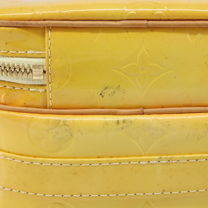 Louis Vuitton Wooster Monogram Vernis, Yellow, Patent Leather, Handbag