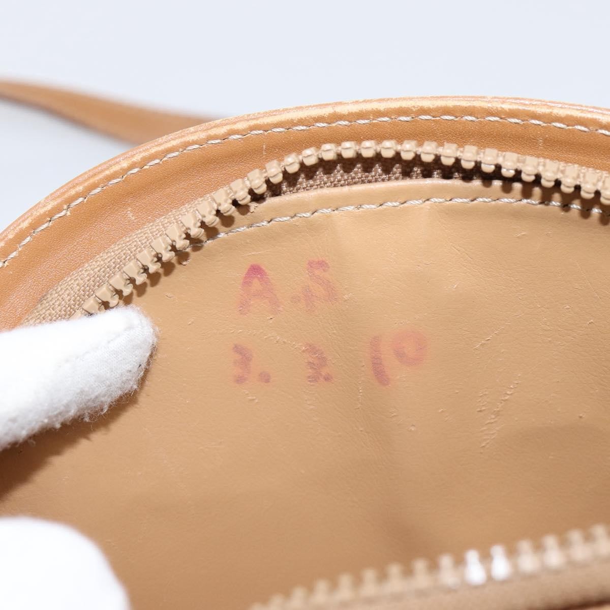 Celine Macadam Shoulder Canvas, Brown, Canvas, Crossbody Bag