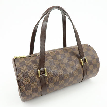 Louis Vuitton Papillon Damier, Brown, Canvas, Handbag