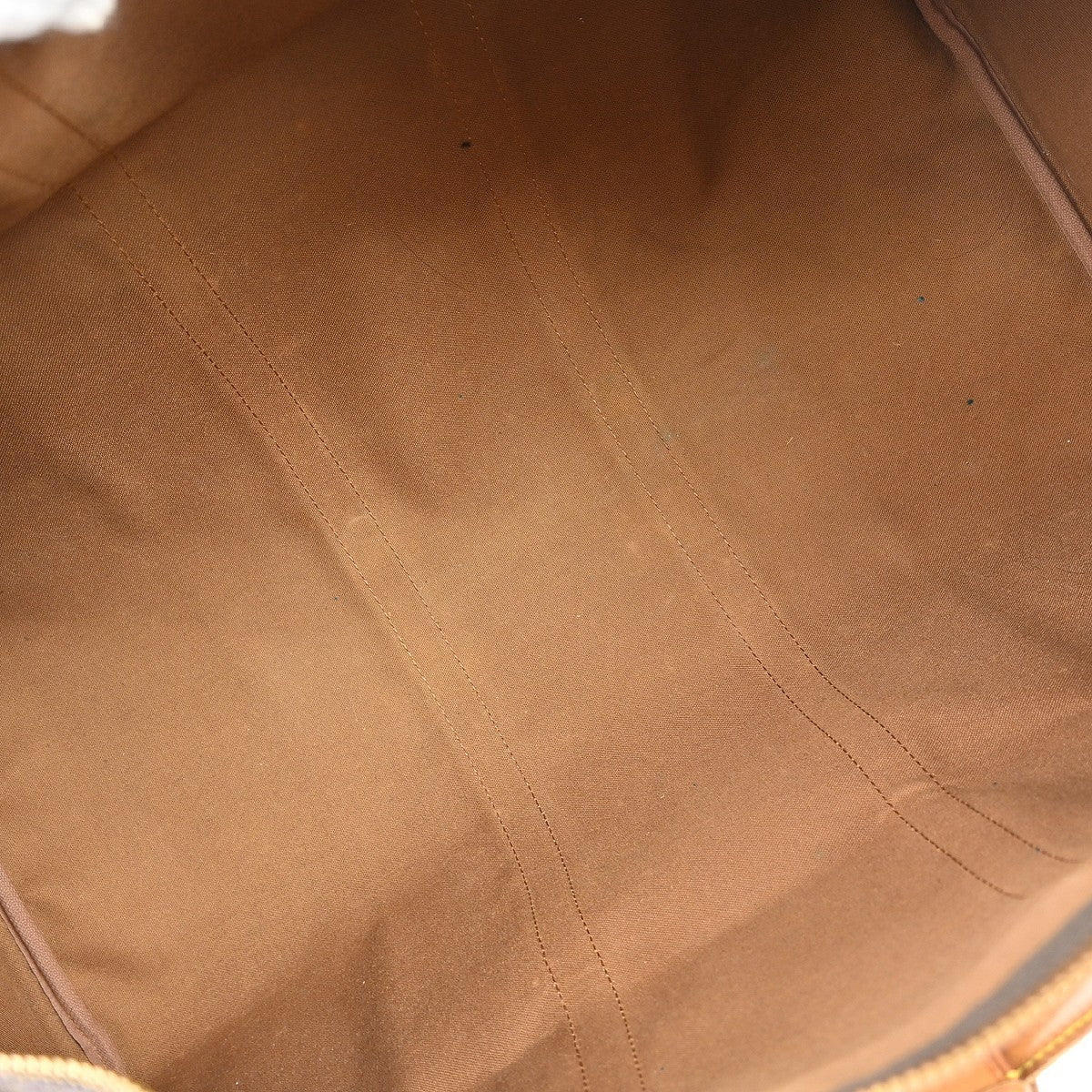 Louis Vuitton Keepall Monogram, Brown, Canvas, Travel Bag