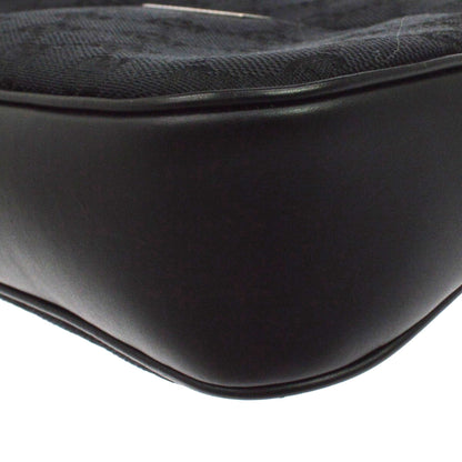 Gucci Bamboo Bullet GG Canvas, Black, Canvas, Handbag