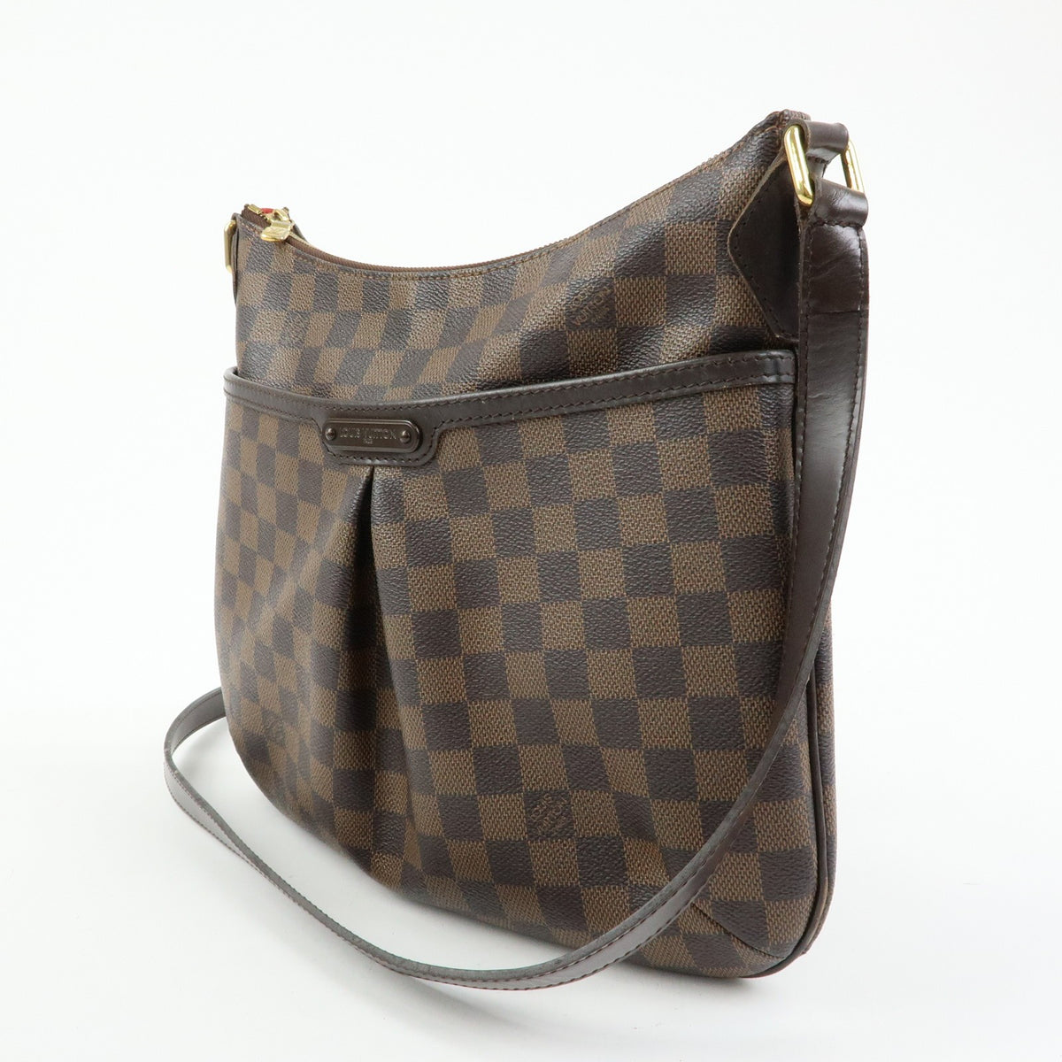 Louis Vuitton Bloomsbury Damier, Brown, Canvas, Shoulder Bag
