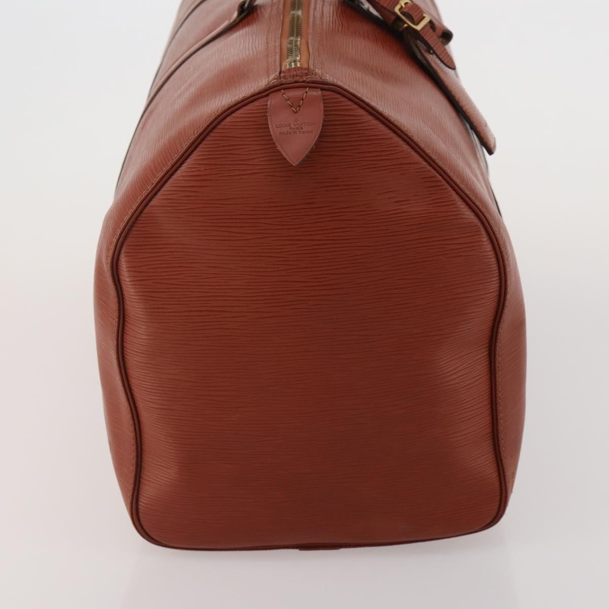 Louis Vuitton Keepall Bag Epi Leather, Brown, Leather, Travel Bag
