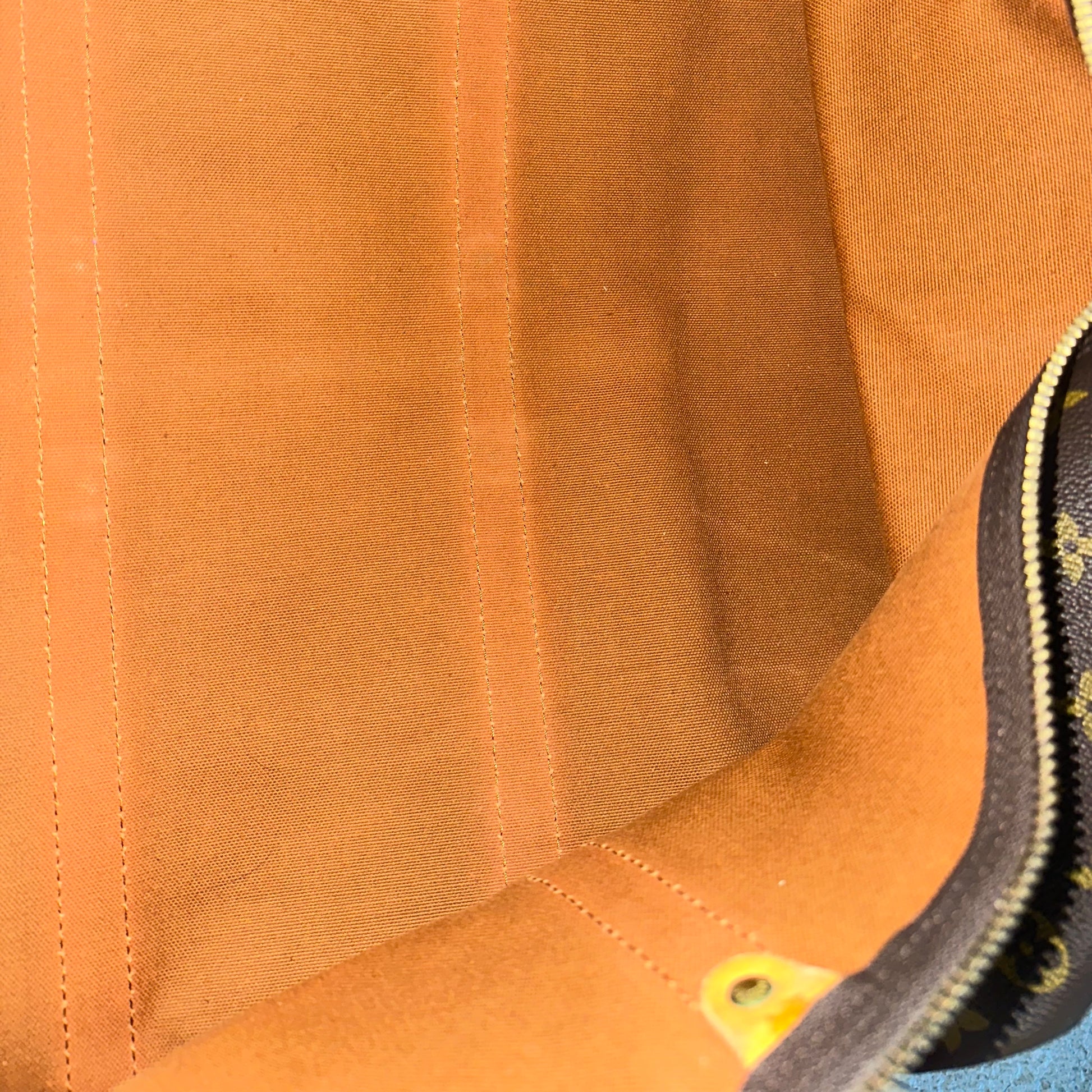 Louis Vuitton Keepall Bag Monogram Canvas, Brown, Canvas, Travel Bag