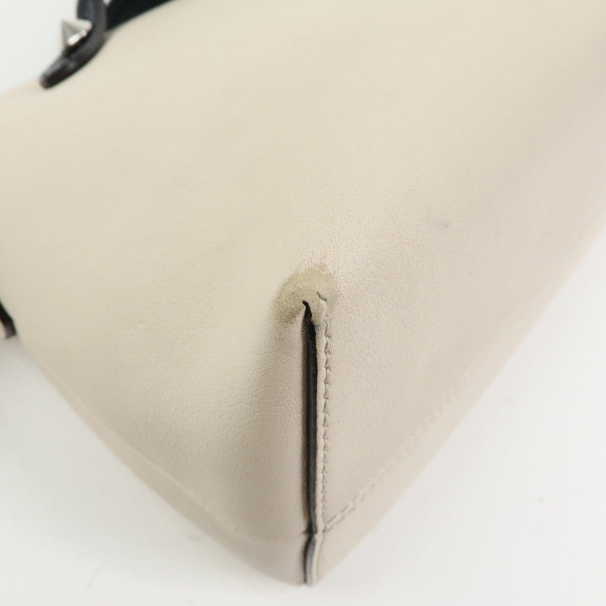 Fendi Selleria By The Way Satchel Leather, Neutral, Leather, Handbag