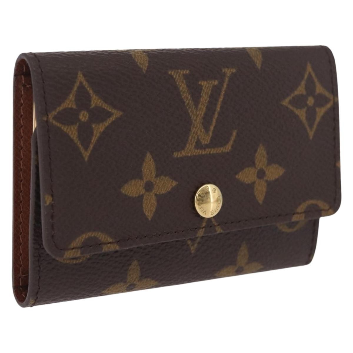 Louis Vuitton Key Case Monogram Canvas, Brown, Canvas, Wallet