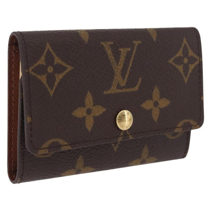 Louis Vuitton Key Case Monogram Canvas, Brown, Canvas, Wallet