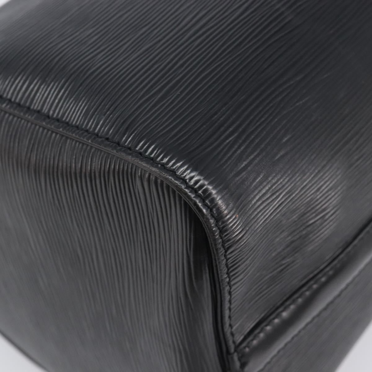 Louis Vuitton Speedy Epi Leather, Black, Leather, Handbag