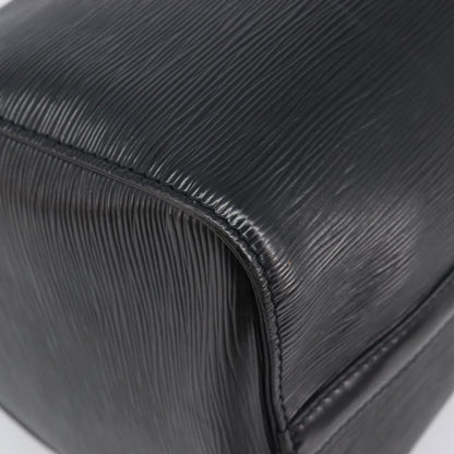 Louis Vuitton Speedy Epi Leather, Black, Leather, Handbag