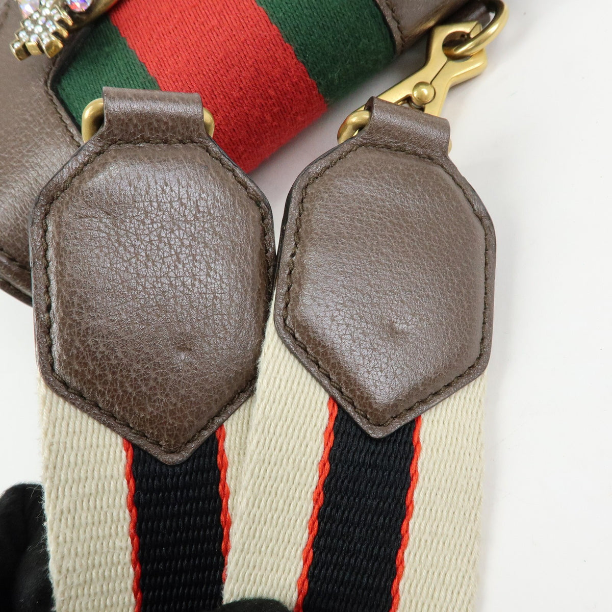 Gucci Totem Leather, Brown, Leather, Shoulder Bag