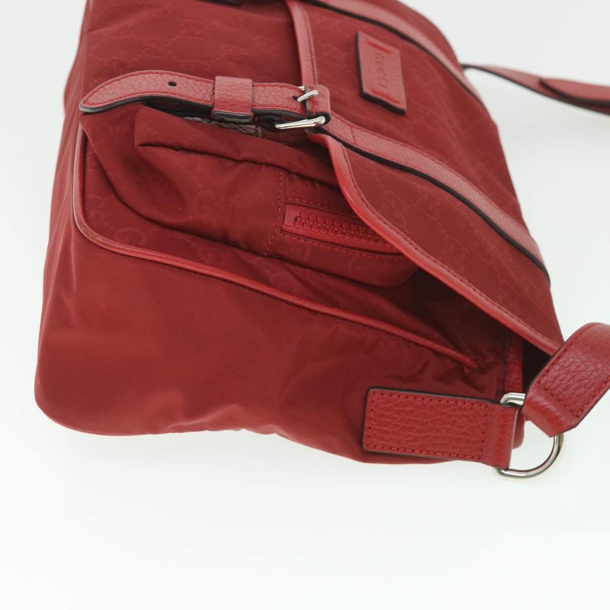 Gucci --, Red, Canvas, shoulder