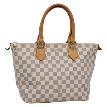 Louis Vuitton Saleya, White, Canvas, tote