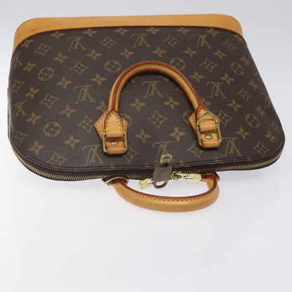Louis Vuitton Alma, Brown, Canvas, handbag
