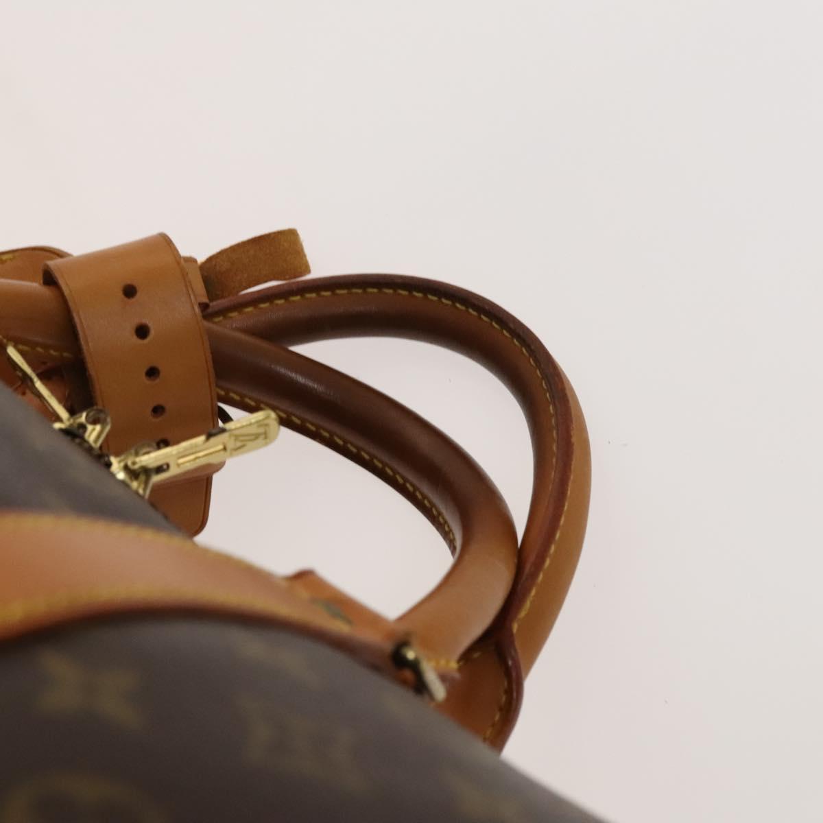 Louis Vuitton Keepall 60, Brown, Canvas, travel