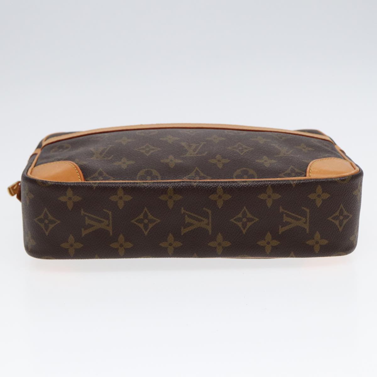 Louis Vuitton Compiegne 28, Brown, Canvas, clutch