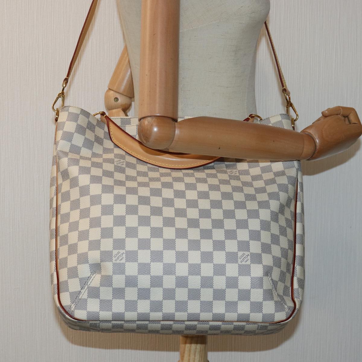 Louis Vuitton Sophie, White, Canvas, handbag