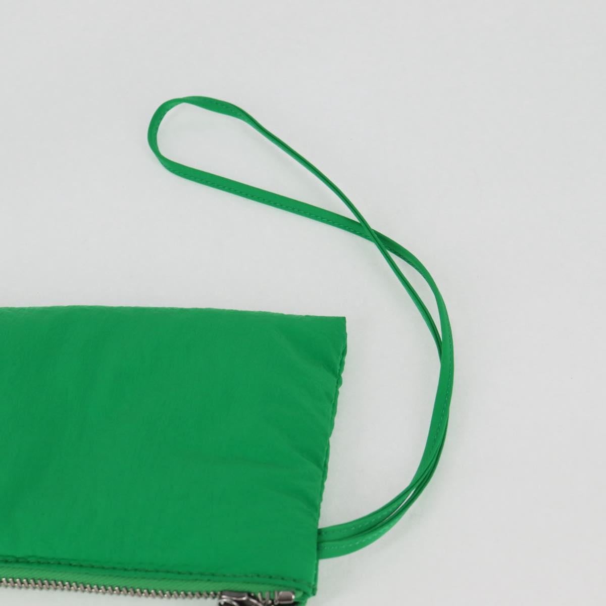 Bottega Veneta Cassette, Green, NYLON, shoulder