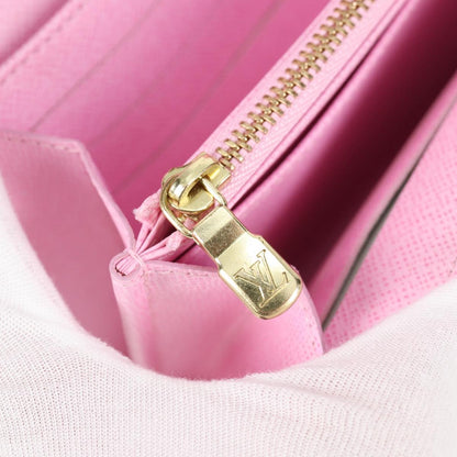 Louis Vuitton Sarah, White, Canvas, wallet
