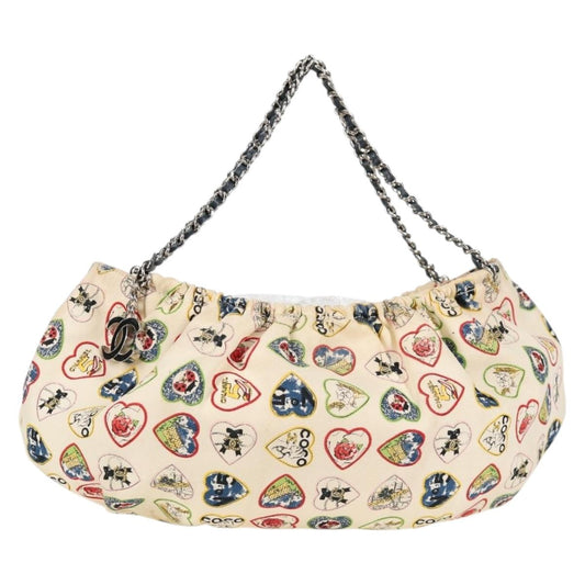 Chanel, Multicolour, Canvas, shoulder