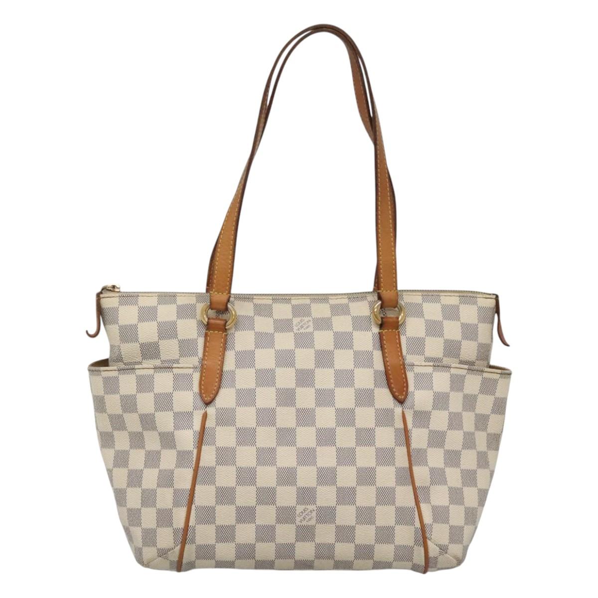 Louis Vuitton Totally, Beige, Canvas, tote