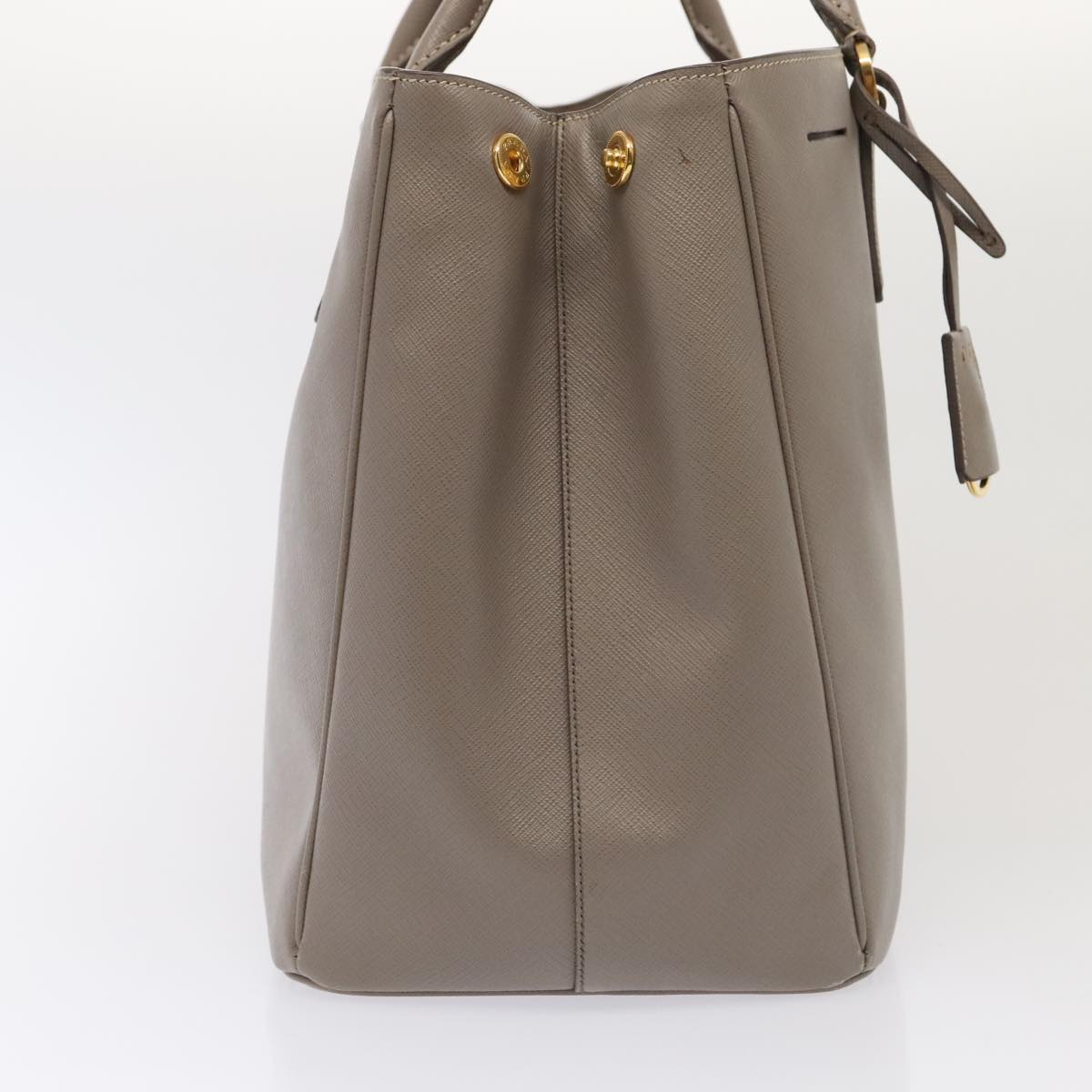 Prada Saffiano, Beige, Leather, handbag