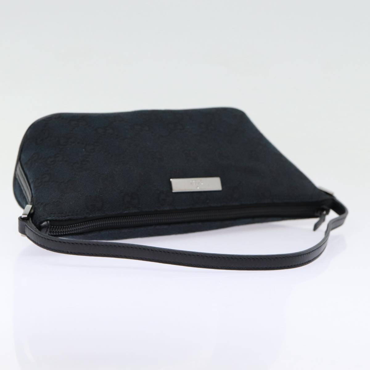 Gucci GG canvas, Black, Canvas, clutch