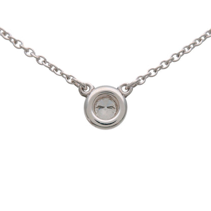 Tiffany & Co. Elsa Peretti Diamonds By The Yard Pendant Sterling Silver with Diamond, Silver, Sterling Silver, Necklace