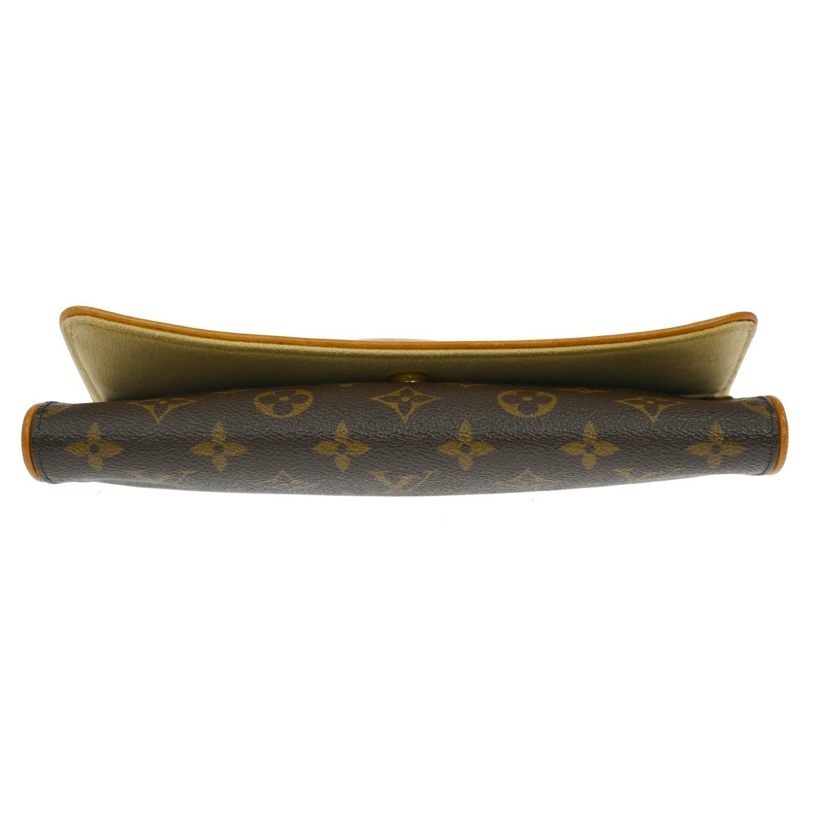 Louis Vuitton Twin Monogram Canvas, Brown, Canvas, Clutch