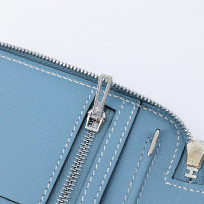 Hermes Vision II Agenda Epsom, Blue, Leather, Wallet
