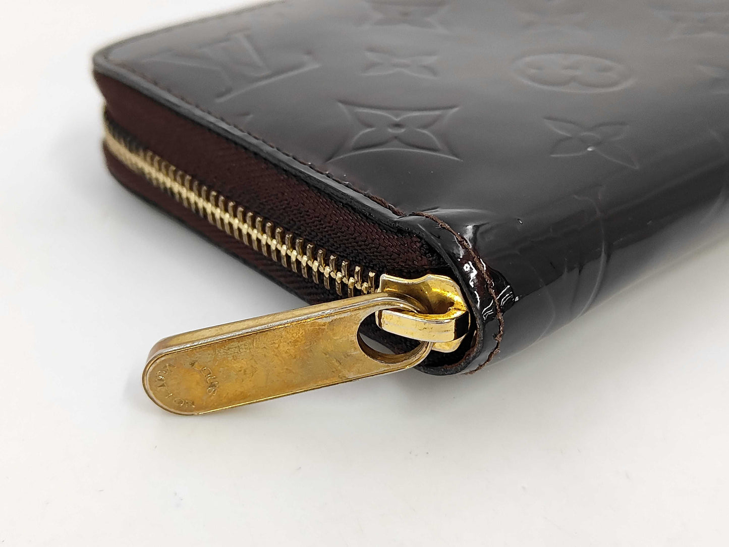 Louis Vuitton Zippy Organizer Epi Leather, Burgundy, Leather, Wallet