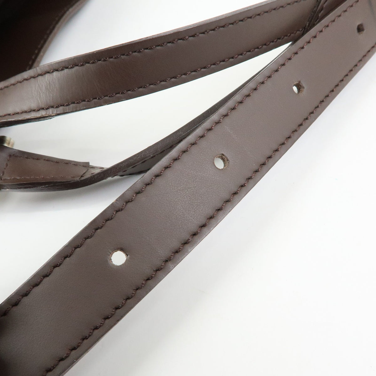 Louis Vuitton Mandara Epi Leather, Brown, Leather, Shoulder Bag