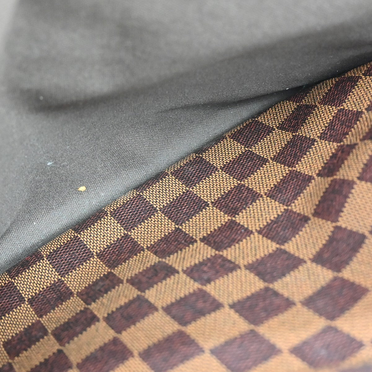 Louis Vuitton Naviglio Damier, Brown, Canvas, Handbag