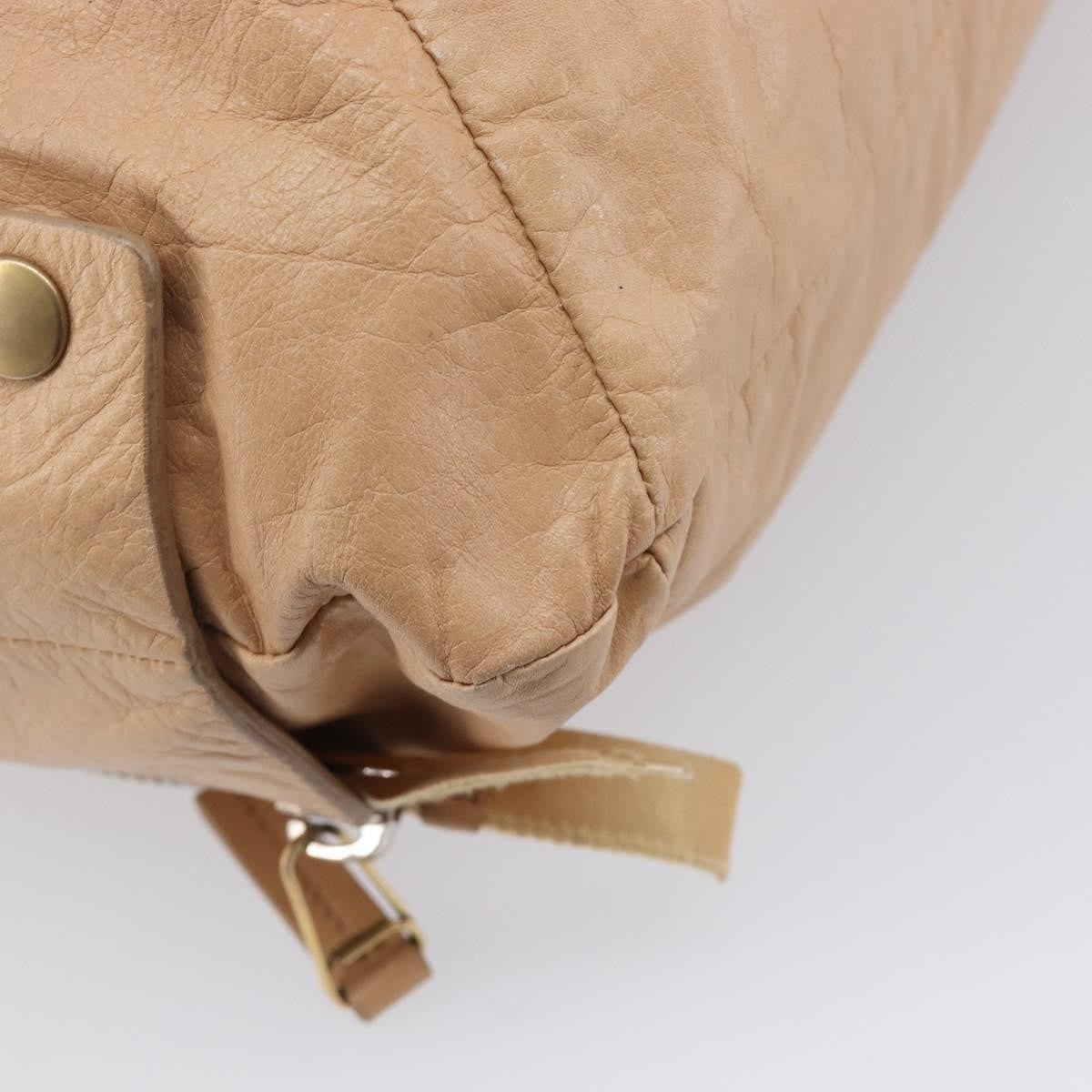 Celine Tote Leather, Beige, Leather, Tote Bag