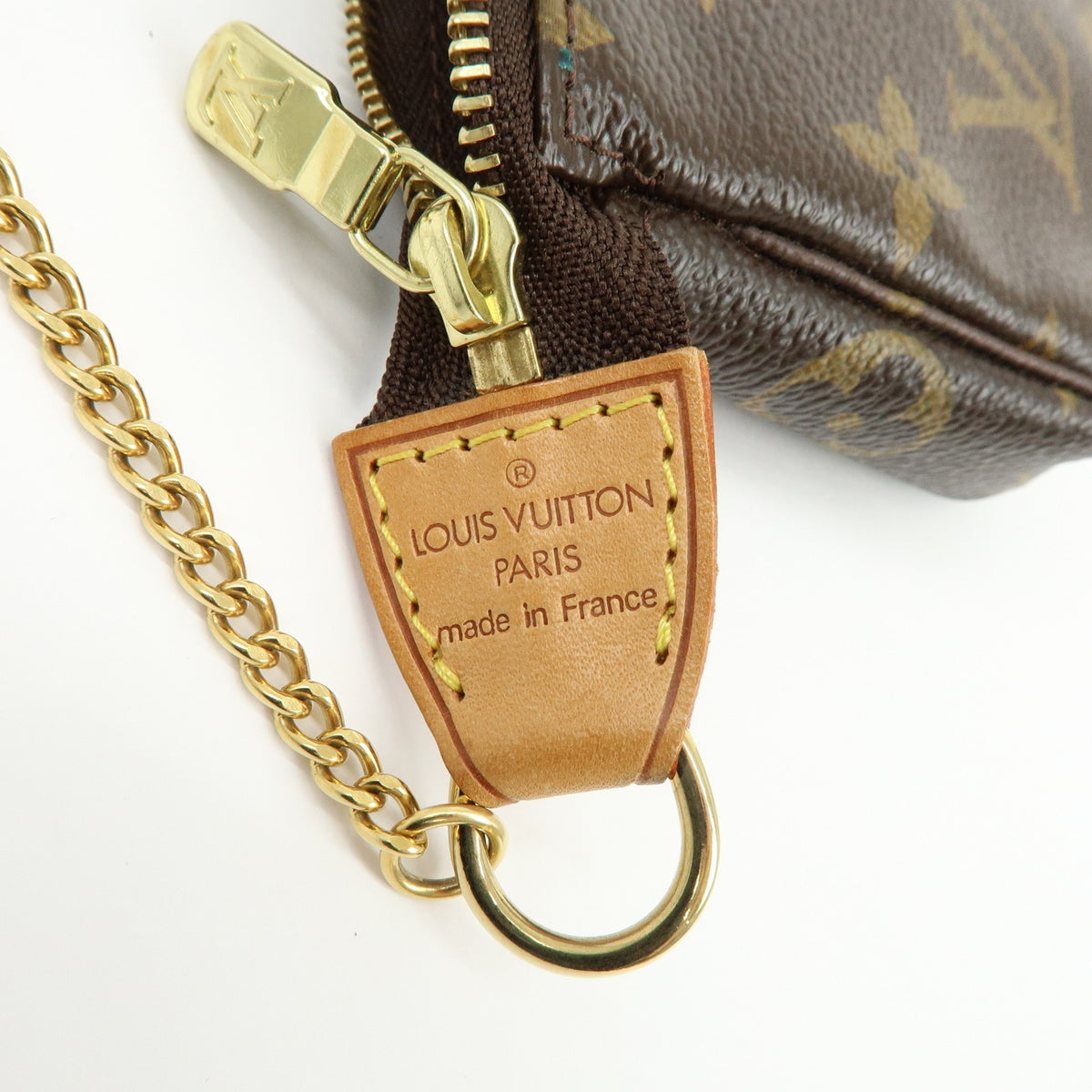 Louis Vuitton Pochette Accessoires Limited Edition Monogram Canvas, Brown, Canvas, Clutch
