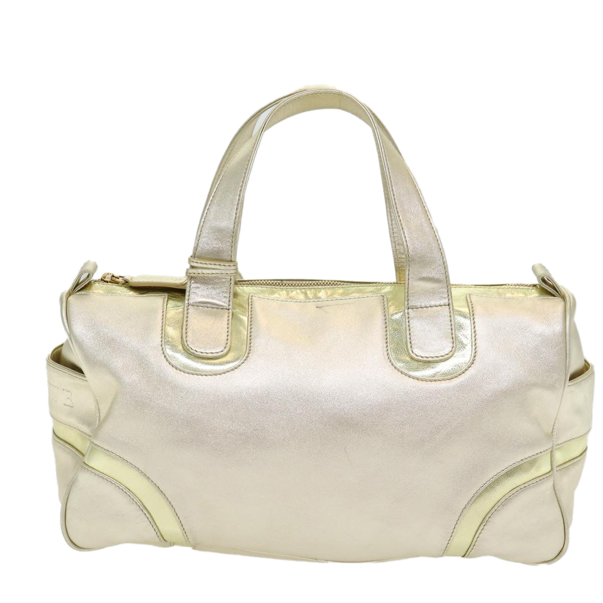 Loewe --, Gold, Leather, handbag