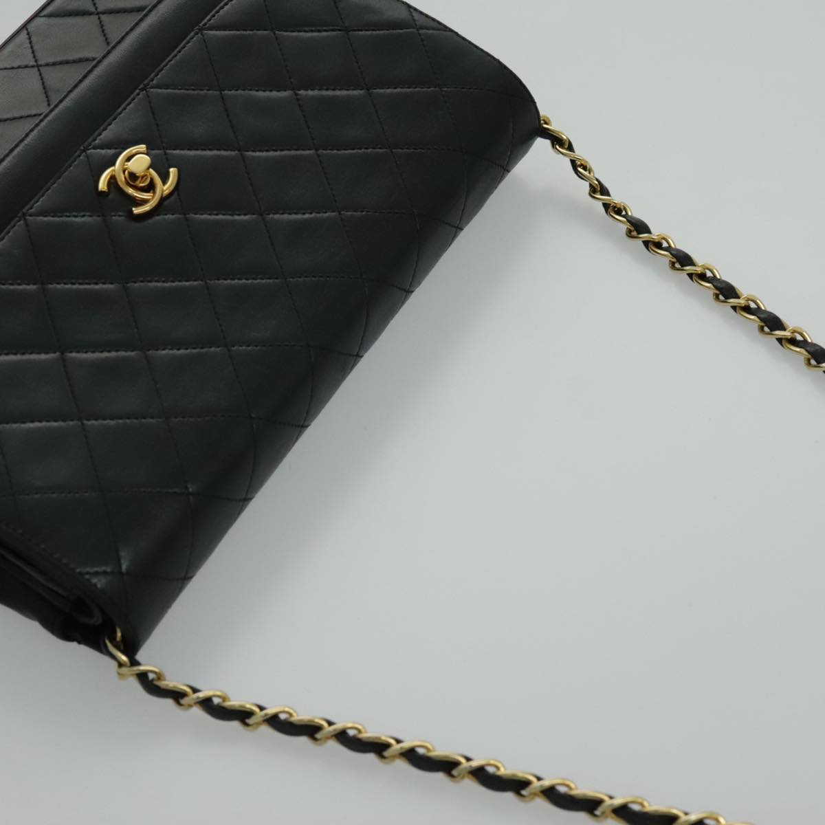 Chanel Flap bag, Black, Leather, shoulder