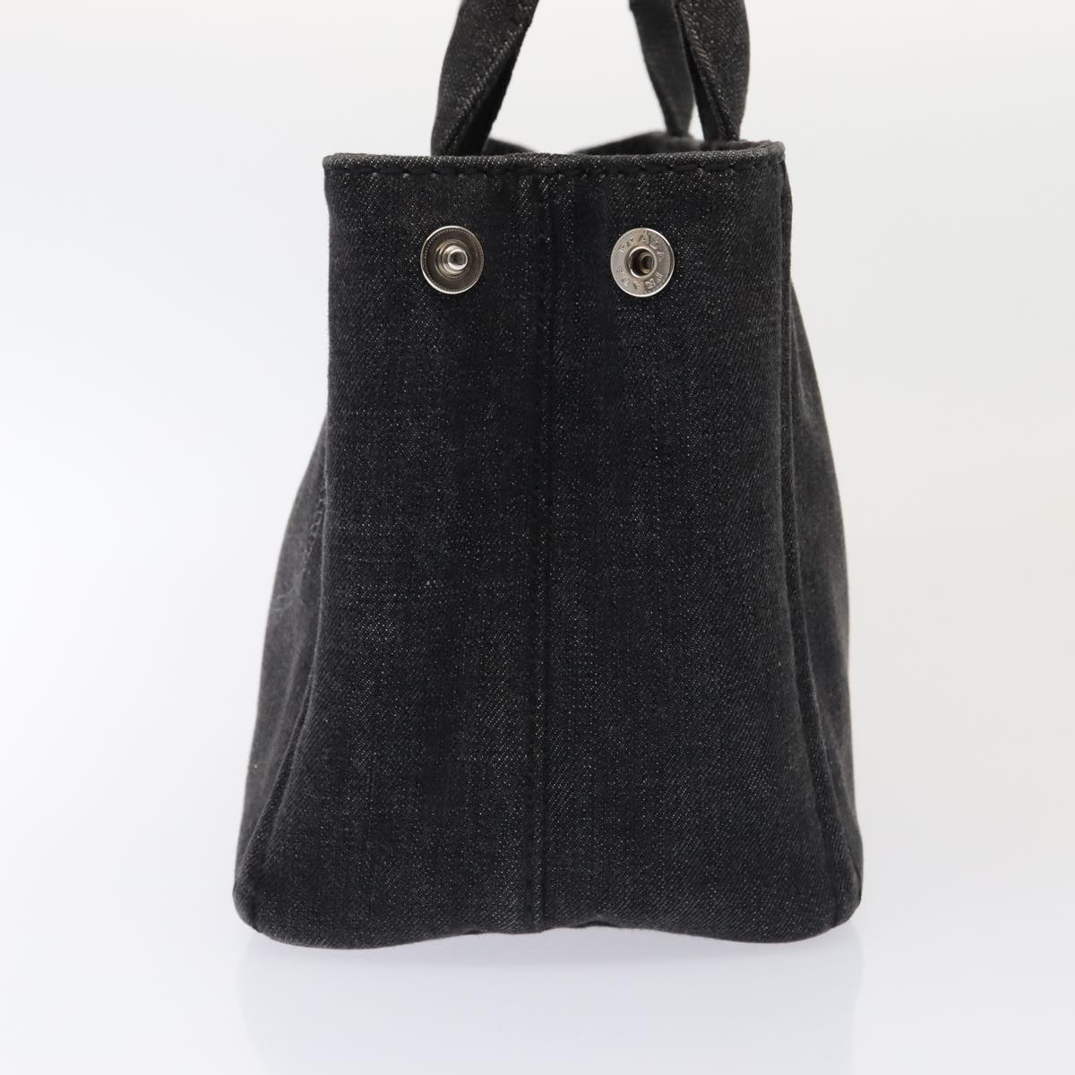 Prada Canapa, Black, Denim - Jeans, tote