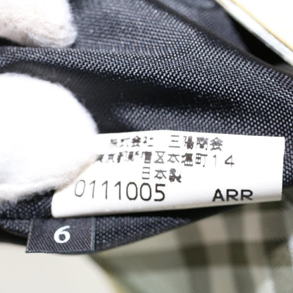 Burberry London Tote Vintage Check Canvas, YELLOW, SYNTHETIC, Handbag